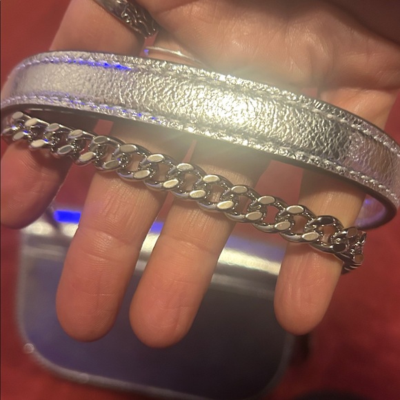 🩶BRAND NEW WITH TAGS🩶Kate Spade Metallic Silver Shoulder Bag - Picture 4 of 16